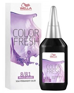 Wella Color Fresh Оттеночная краска 8 81 светлый блонд жемчужно пепельный 60 мл Wella professionals