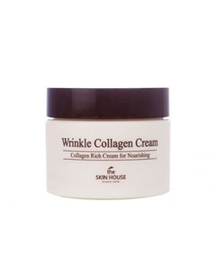 Wrinkle Collagen Cream Крем с коллагеном от морщин 50 мл The skin house