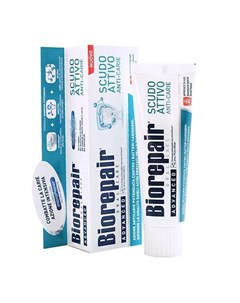 Scudo Active Anti carie Зубная паста с Активной защитой эмалии 75 мл Biorepair
