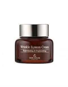 Wrinkle System Cream Анти возрастной питательный крем с коллагеном 50 г The skin house