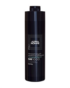Estel Alpha Homme Pro Тонизирующий шампунь для волос с охлаждающим эффектом 1000 мл Estel professional