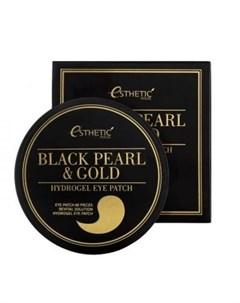 Black Pearl Gold Hydrogel Eye Patch Гидрогелевые патчи с черным жемчугом и золотом 60 шт Esthetic house