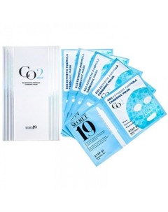 CO2 Esthetic Formula Carbonic Mask Набор Карбокситерапия 5 пакетов с гелем 5 масок Esthetic house