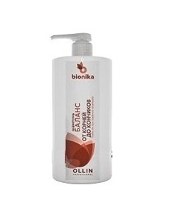 BioNika Roots To Tips Balance Shampoo Шампунь Баланс от корней до кончиков 750 мл Ollin professional
