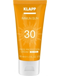Iimmun Sun Face Protection Cream SPF 30 Солнцезащитный крем для лица SPF30 50 мл Klapp