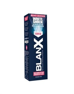 White Shock Led Зубная паста со светоидной крышкой 50мл Blanx
