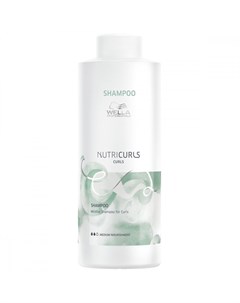 Wella Nutricurls Micellar Shampoo for Curls Мицеллярный шампунь для кудрявых волос 1000 мл Wella professionals