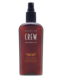 Спрей гель для укладки волос средней фиксации Classic Medium Hold Spray Gel American crew