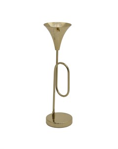 Лампа настольная trumpet jazy золотой 16x48x18 см To4rooms