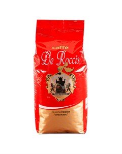 Кофе в зернах Rossa 1 кг De roccis