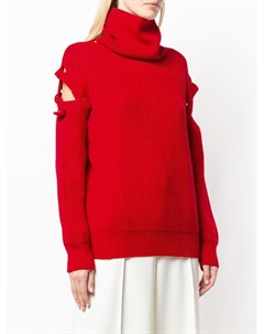 Maison flaneur свитер с рукавами на пуговицах 40 красный Maison flaneur