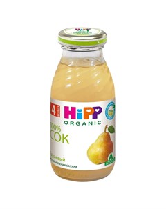 Сок Bio juice Грушевый с мякотью 200мл Hipp