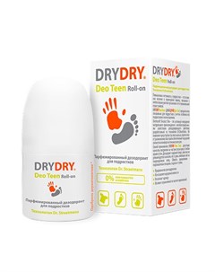 Парфюмированный дезодорант для подростков 50 мл Deo Teen Dry dry
