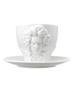 Чайная пара talent ludwig van beethoven белый 16x13x18 см Tassen