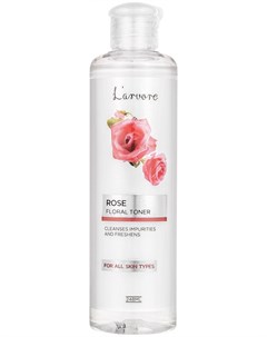 Тонер для лица освежающий с экстрактом розы Rose Floral Toner Larvore