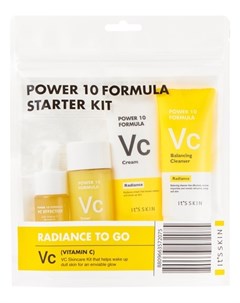 Уходовый набор миниатюр для лица с витамином С Power 10 Formula VC Starter Kit It's skin