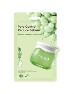 Маска с зеленым виноградом для лица себорегулирующая Pore Control Mask Количество 20 мл х 1 шт Frudia