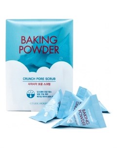 Скраб для лица мягкий с пищевой содой Baking Powder Crunch Pore Scrub Количество 24 шт х 7 г Etude house