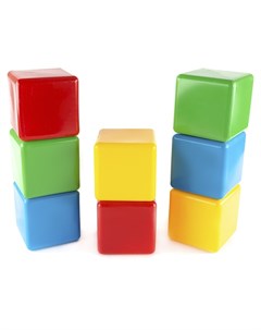 Набор Большие кубики Пластмастер