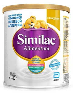 Сухая молочная смесь Alimentum для облегчения симптомов пищевой аллергии 400гр Similac