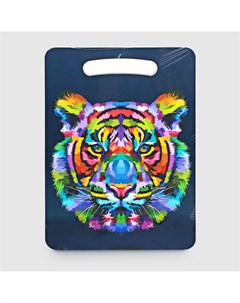 Доска разделочная цветной тигр 29x21 см Marmiton