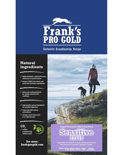 Корм для собак Индейка по голландски 3 кг Frank's progold