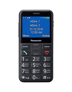 Мобильный телефон KX TU150RU черный Panasonic