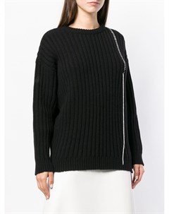 A cold wall ребристый свитер с контрастной строчкой A-cold-wall*