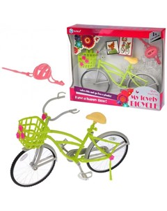 Велосипед для куклы 3 предмета Наша игрушка