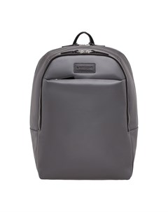 Кожаный мужской рюкзак для ноутбука Faber Grey Black Lakestone