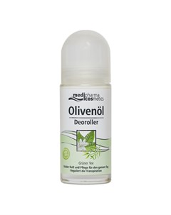 Роликовый дезодорант Зеленый чай 50 мл Olivenol Medipharma cosmetics
