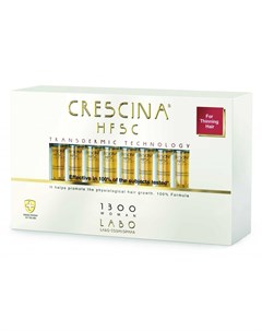 1300 Лосьон для возобновления роста волос у женщин Transdermic Re Growth HFSC 20 Transdermic Crescina