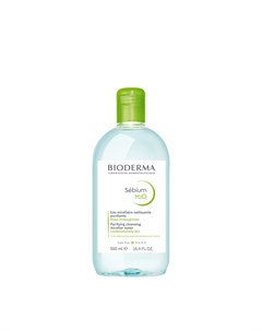 Мицеллярная вода для жирной и проблемной кожи лица Sebium H2O 500 мл Bioderma