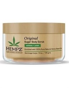 Original Herbal Sugar Body Scrub Скраб для тела Оригинальный 176 гр Hempz