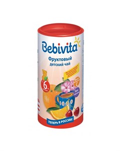 Детский чай Фруктовый с 6 мес 200 г Bebivita