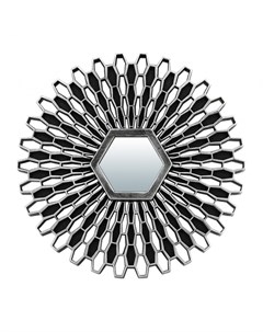 Зеркало декоративное 25 см Лимож серебро Qwerty