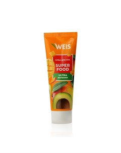 Крем для рук Super Food ultra питание с экстрактом манго и авокадо 75мл Weis
