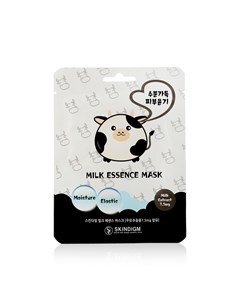 Увлажняющая маска для лица Milk Essence Mask с молочными протеинами 25г Skindigm