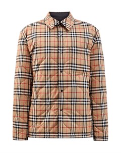 Двухсторонняя куртка рубашка в клетку Vintage Check с терморегуляцией Burberry
