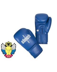 Боксерские перчатки Olimp C111 синий 10 oz Clinch