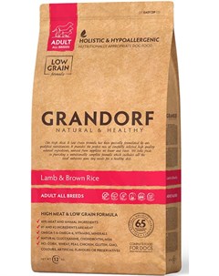 Сухой корм для собак Lamb Brown Rice 12 кг Grandorf