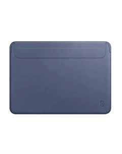 Аксессуар Чехол для APPLE MacBook Pro 13 Air 13 2018 Skin New Pro 2 Leather Sleeve Blue Wiwu