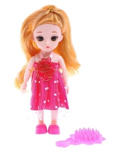 Кукла модная шарнирная Лиза в платье Nnb