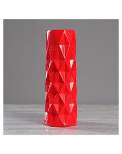 Ваза напольная Поли красная глазурь 41 см 1 сорт керамика Керамика ручной работы