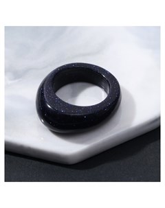 Кольцо литое Авантюрин синий размер Nnb