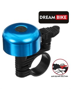 Звонок велосипедный цвет синий Dream bike