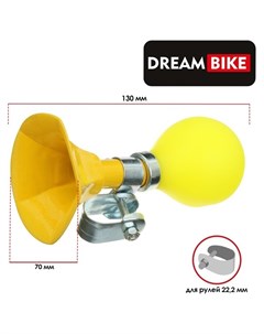 Клаксон цвет желтый Dream bike