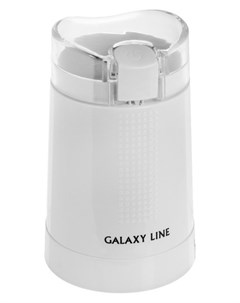 Кофемолка Line GL 0909 электрическая ножевая 200 Вт 45 г белая Galaxy