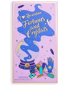 Палетка теней для век Book Of Spells Fortunes And Crystals I heart revolution