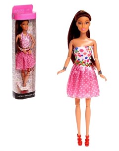 Кукла модель шарнирная Анна в платье Nnb